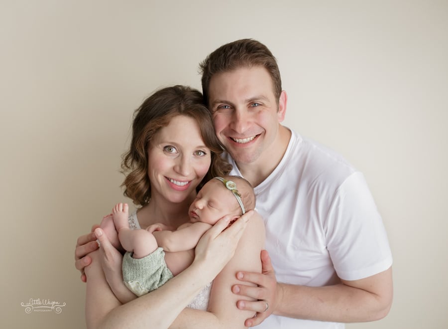 newborn baby and parents, ottawa newborn photography