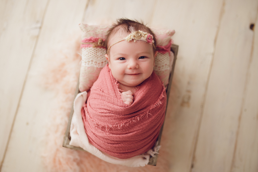 newborn photo session